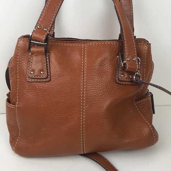 Fossil | Pebbled Leather 3 Compartment Handbag - Picture 2 of 8